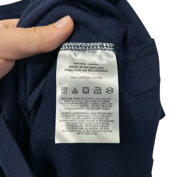 Nike NFL New England Patriots Prime Time T-Shirt NWT Women's Sz M Navy Sporty - Picture 9 of 9